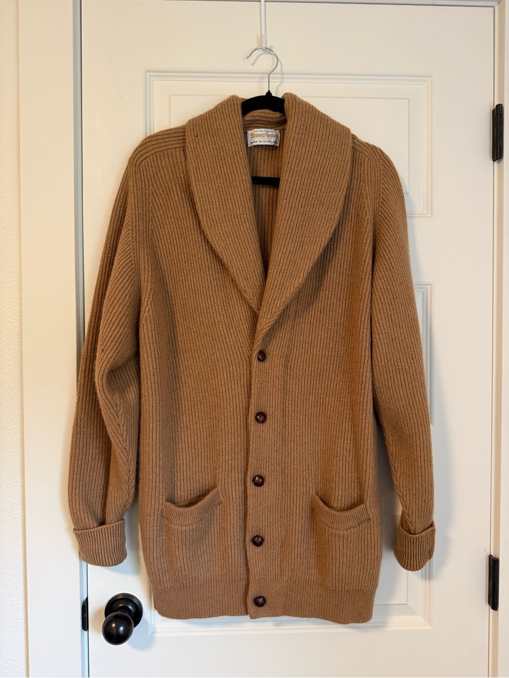 VTG William Lockie Windsor Shawl Collar Cardigan